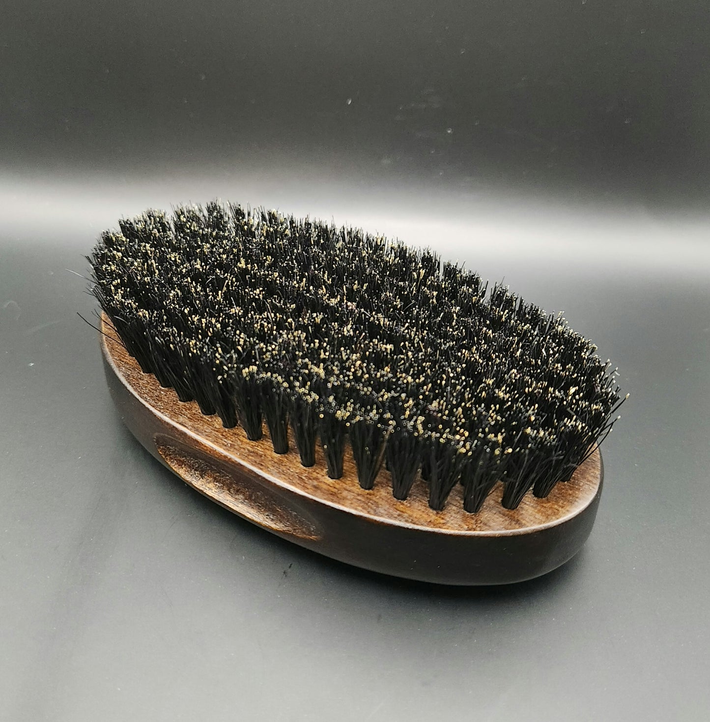 Bamboo Beard Comb & Shaving Brush Grooming Kit