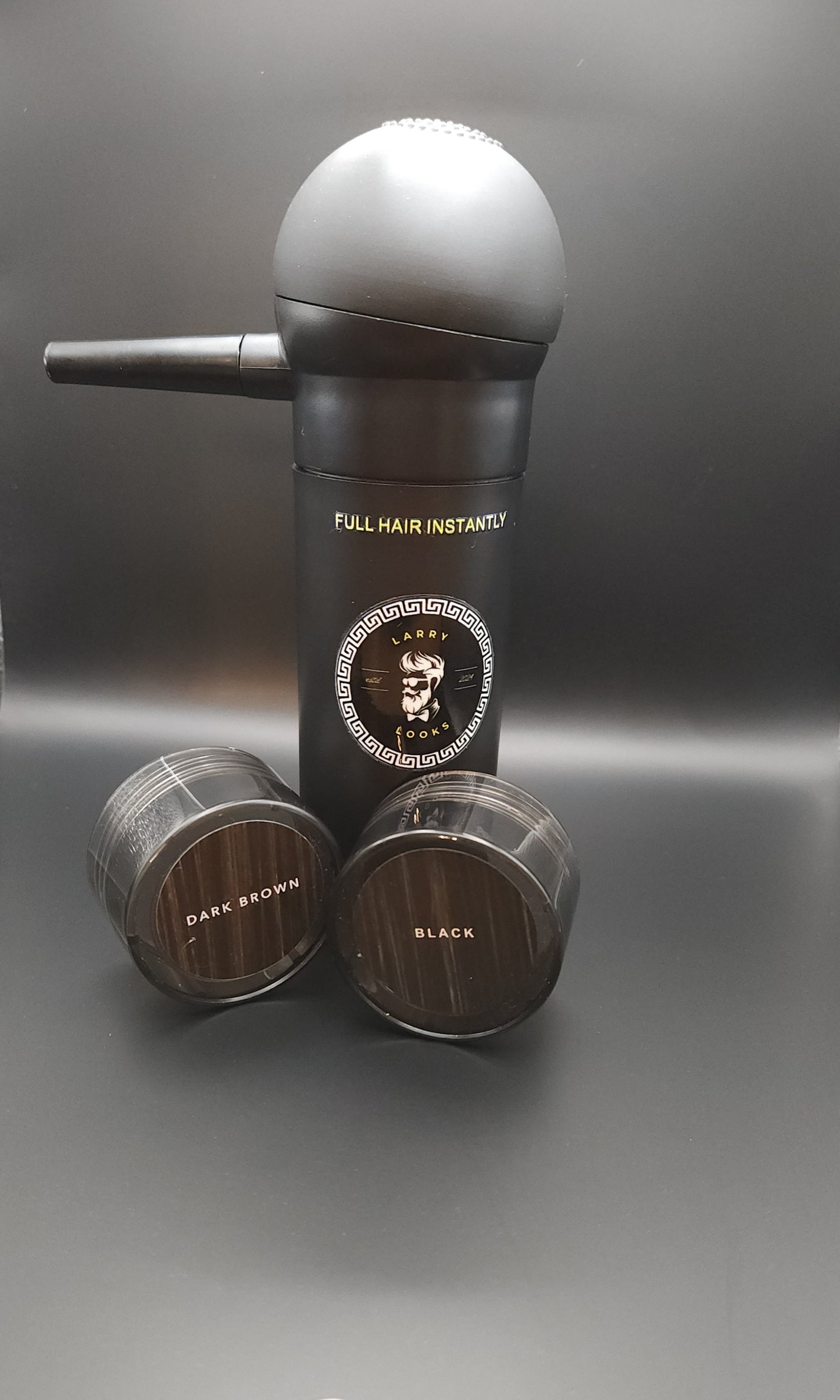 Hair Building Fiber & Easy Apply Pump Set | Thickening Powder with Spray for Men & Women | Hairline Solution