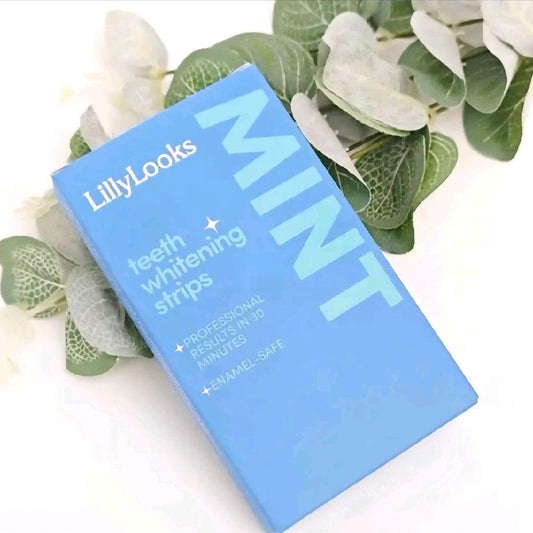 Teeth Whitening Strips | No Sensitivity | Real Flavour | Whiter Smile Fast | Strawberry, Mint or Mango